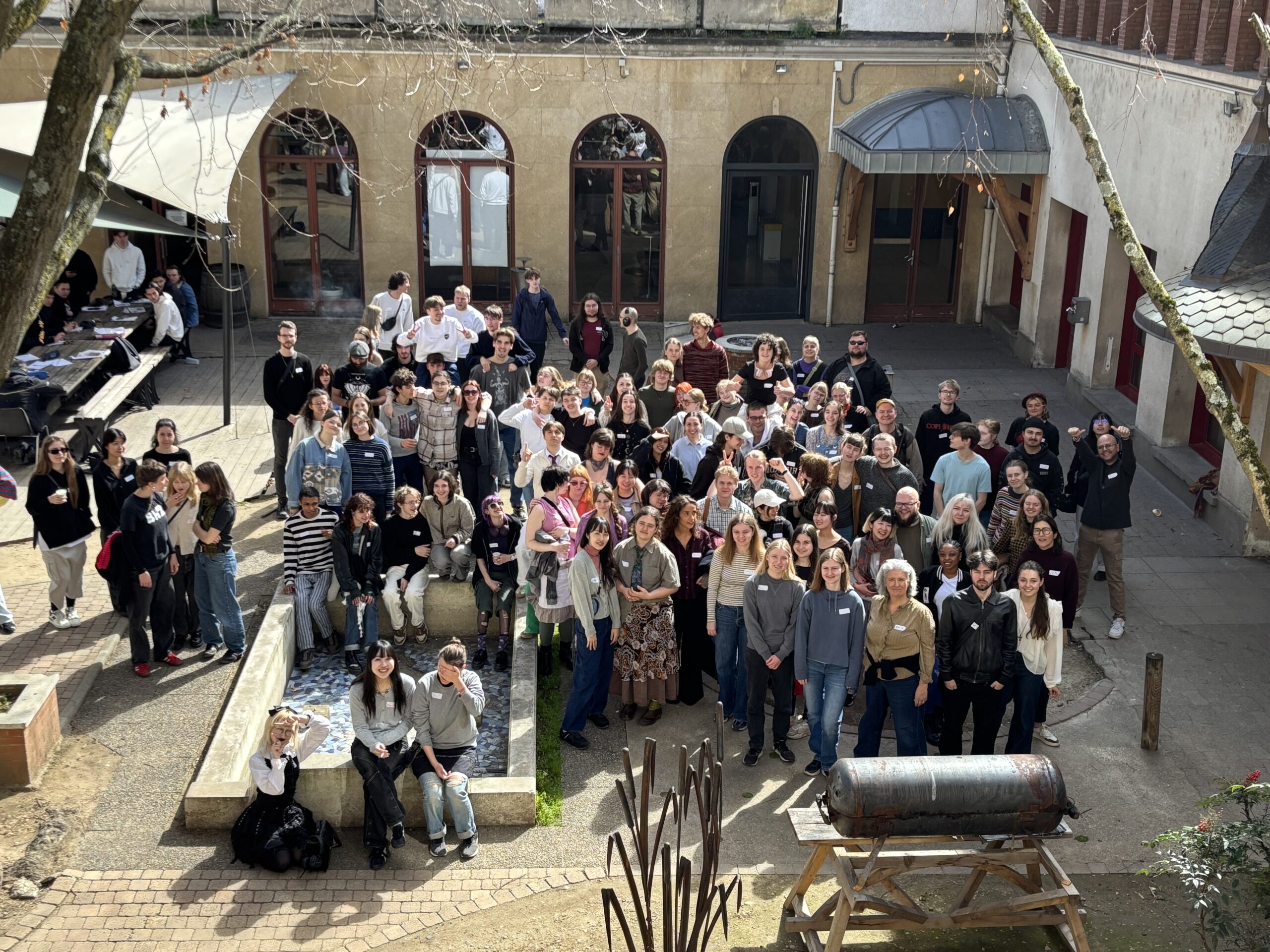 photo de groupe danois a lyon